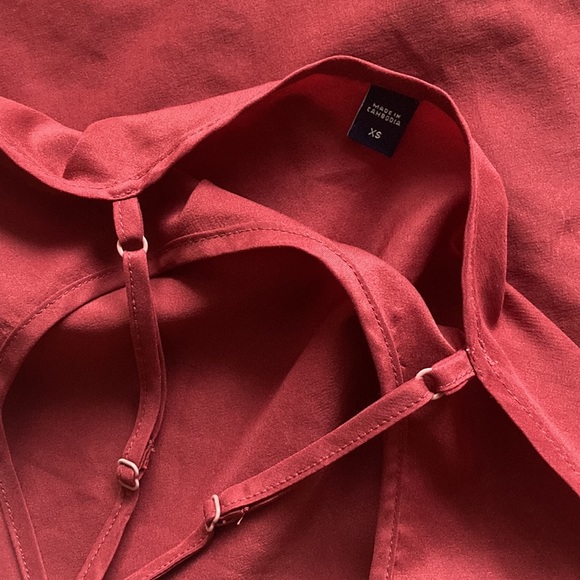 Spaghetti Strap Red Dress - Picture 3 of 3